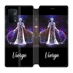Housse cuir portefeuille Pour Oppo A54 5G / A74 5G Signe Zodiaque 2 Vierge