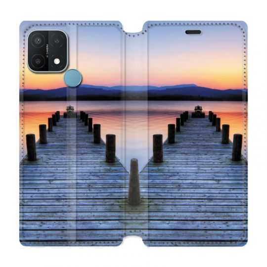 Housse Cuir Portefeuille Pour Oppo A15 Ponton
