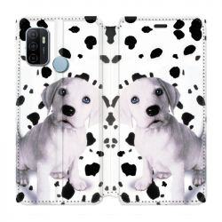 Housse Cuir Portefeuille Pour Oppo A53 / A53S Chien Dalmatien