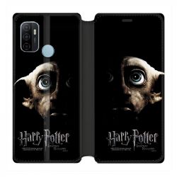 Housse Cuir Portefeuille Pour Oppo A53 / A53S WB License Harry Potter Hollows Dobby