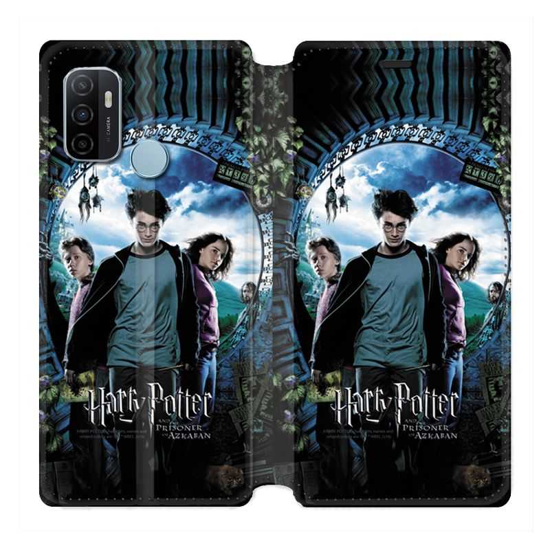 Housse Cuir Portefeuille Pour Oppo A53 / A53S WB License Harry Potter Azkaban
