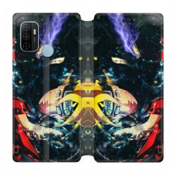 Housse Cuir Portefeuille Pour Oppo A53 / A53S Manga Boruto Eclair