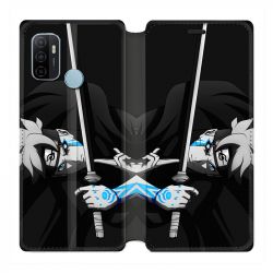 Housse Cuir Portefeuille Pour Oppo A53 / A53S Manga Boruto Epée