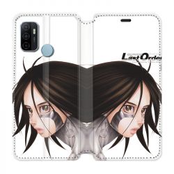 Housse Cuir Portefeuille Pour Oppo A53 / A53S Manga Gunnm Gally