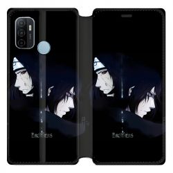 Housse Cuir Portefeuille Pour Oppo A53 / A53S Manga Naruto Sasuke Itachi