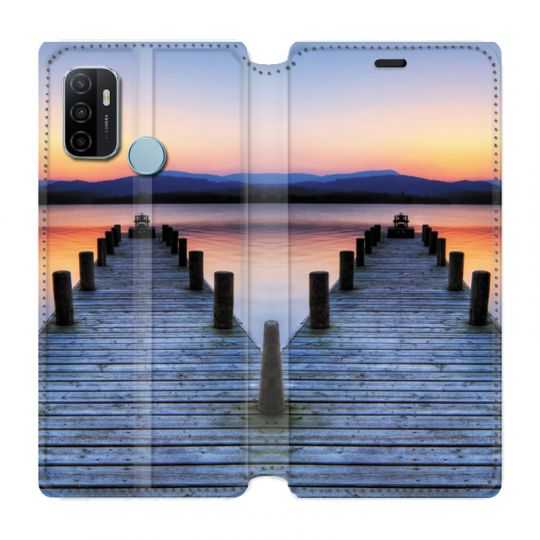 Housse Cuir Portefeuille Pour Oppo A53 / A53S Ponton