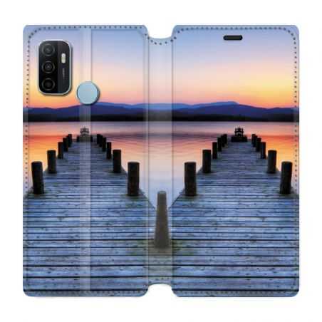 Housse Cuir Portefeuille Pour Oppo A53 / A53S Ponton