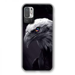 Coque Pour Xiaomi Redmi Note 10 5G Aigle Royal Noir