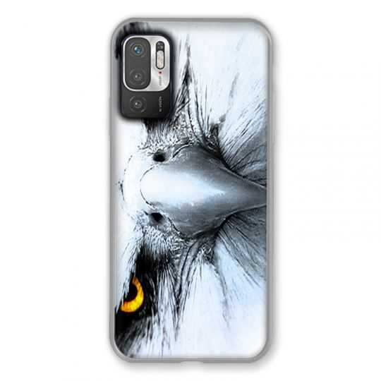 Coque Pour Xiaomi Redmi Note 10 5G Aigle Royal Blanc