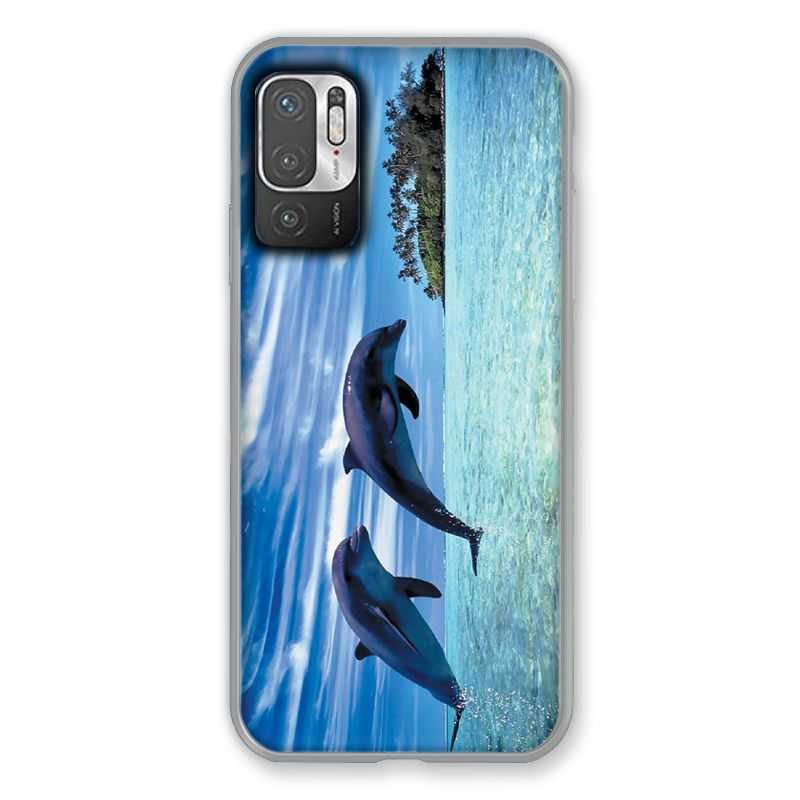 Coque Pour Xiaomi Redmi Note 10 5G Dauphin Ile