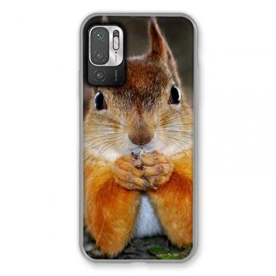 Coque Pour Xiaomi Redmi Note 10 5G Ecureuil Face