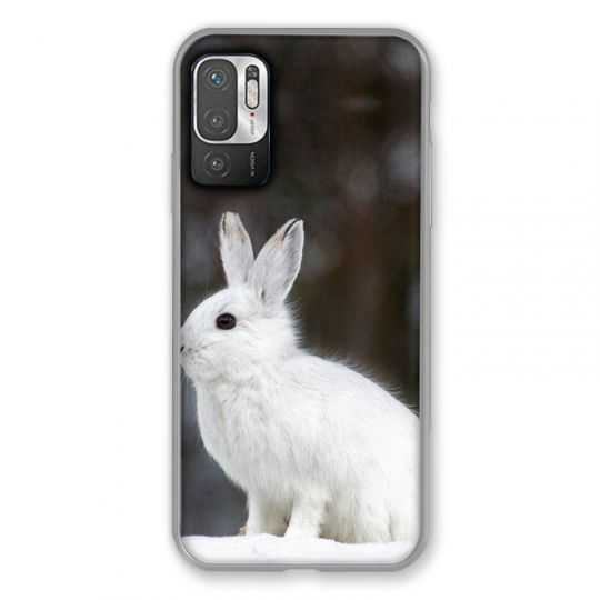 Coque Pour Xiaomi Redmi Note 10 5G Lapin Blanc