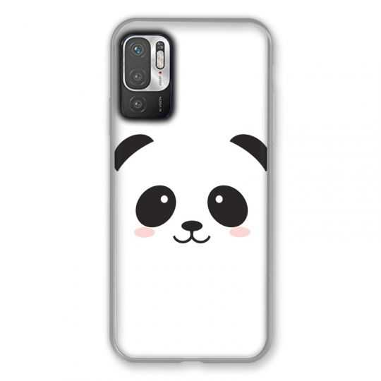 Coque Pour Xiaomi Redmi Note 10 5G Panda Blanc