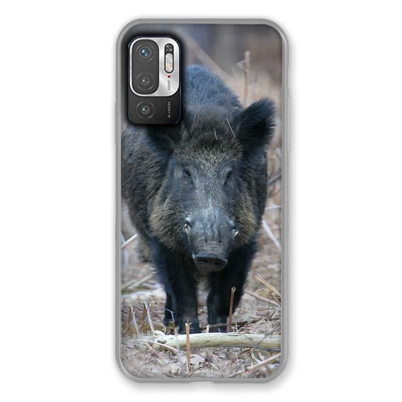 Coque Pour Xiaomi Redmi Note 10 5G Sanglier Pin