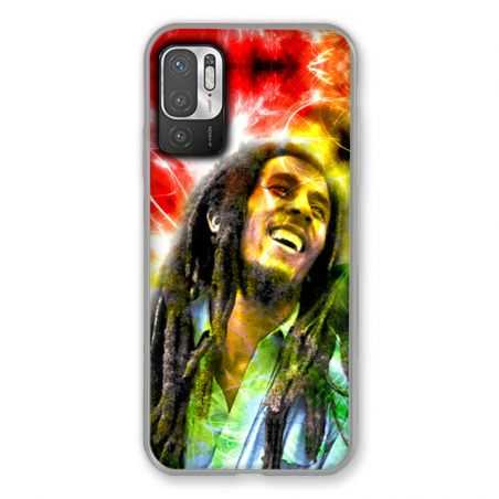Coque Pour Xiaomi Redmi Note 10 5G Bob Marley Color