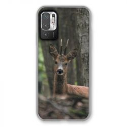 Coque Pour Xiaomi Redmi Note 10 5G Chasse Chevreuil Bois