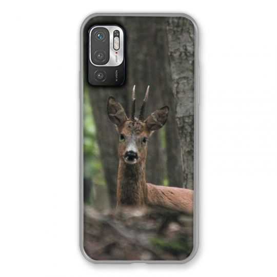 Coque Pour Xiaomi Redmi Note 10 5G Chasse Chevreuil Bois