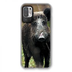 Coque Pour Xiaomi Redmi Note 10 5G Chasse Sanglier bois