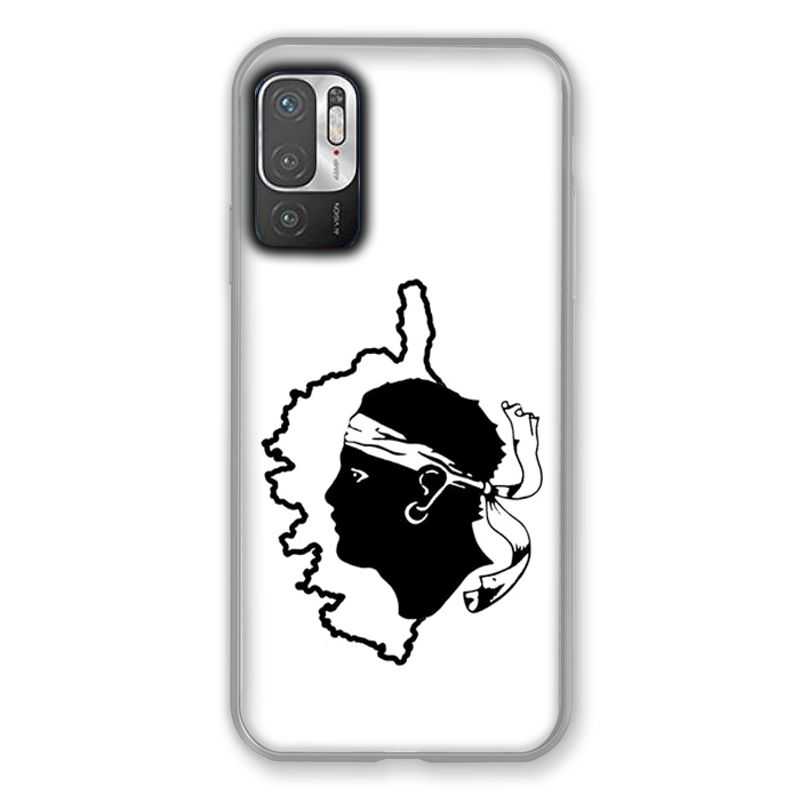 Coque Pour Xiaomi Redmi Note 10 5G Corse Blanc