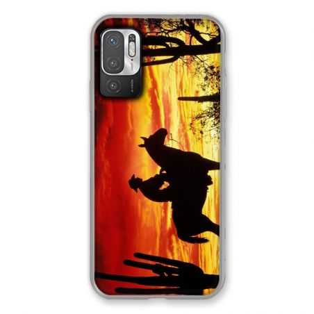 Coque Pour Xiaomi Redmi Note 10 5G Cow Boy Soleil