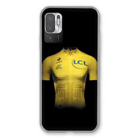 Coque Pour Xiaomi Redmi Note 10 5G Cyclisme Maillot Jaune