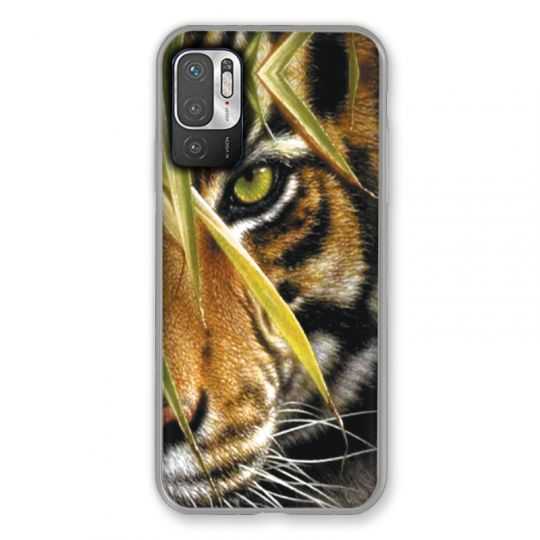 Coque Pour Xiaomi Redmi Note 10 5G Oeil Tigre