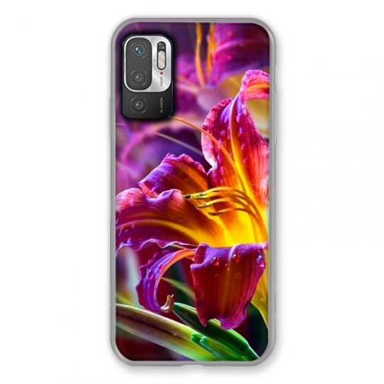 Coque Pour Xiaomi Redmi Note 10 5G Fleur Lys Color