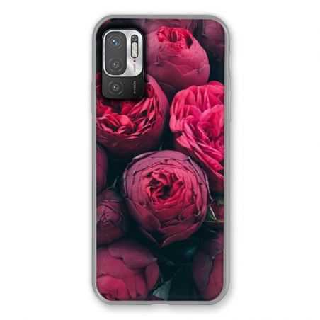 Coque Pour Xiaomi Redmi Note 10 5G Fleur Pivoine