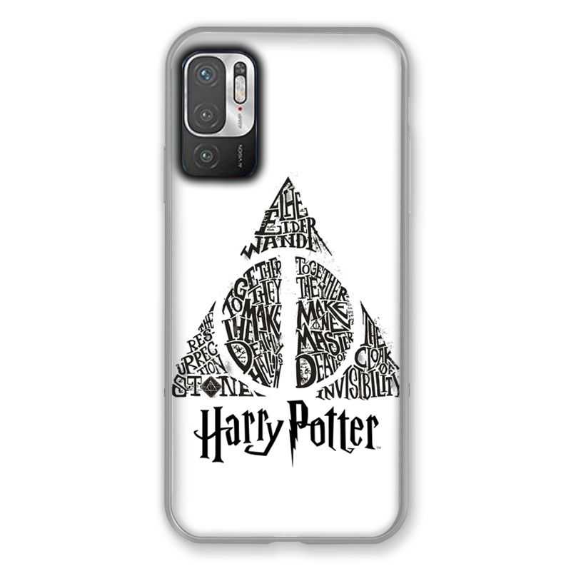 Coque Pour Xiaomi Redmi Note 10 5G WB License Harry Potter Triangle Blanc