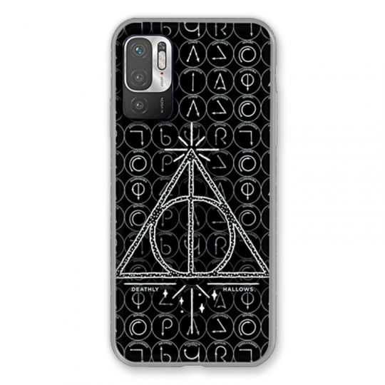 Coque Pour Xiaomi Redmi Note 10 5G WB License Harry Potter Triangle noir