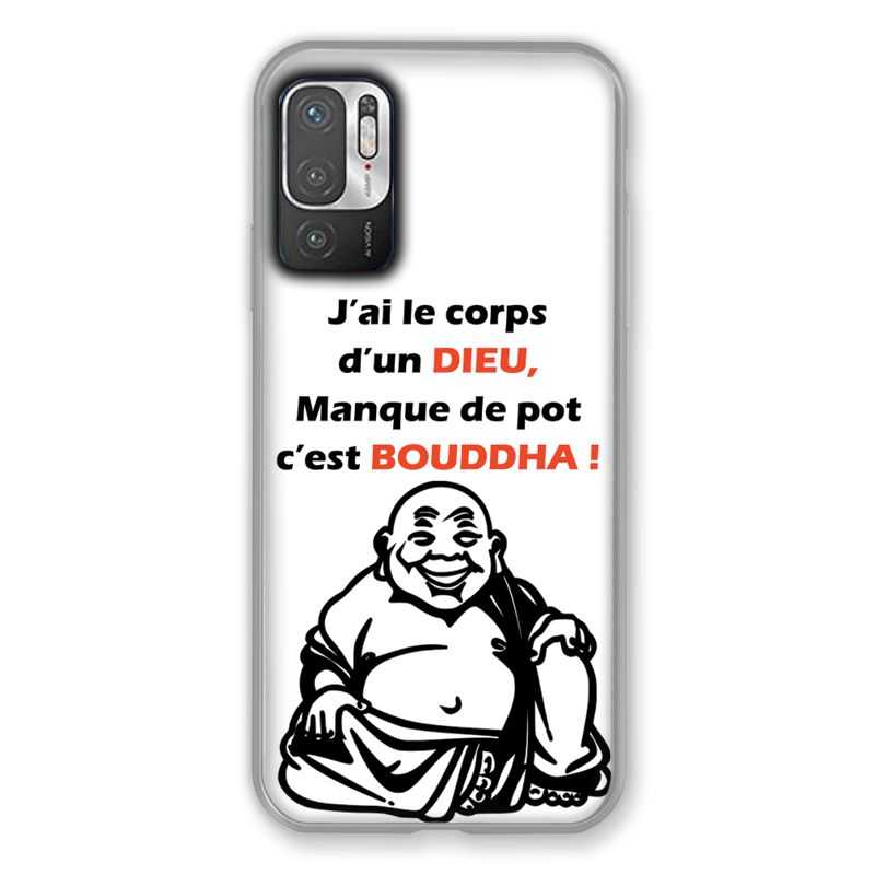 Coque Pour Xiaomi Redmi Note 10 5G Humour Bouddha
