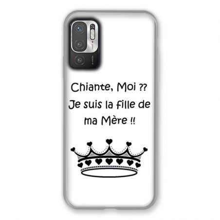 Coque Pour Xiaomi Redmi Note 10 5G Humour Moi Chiante