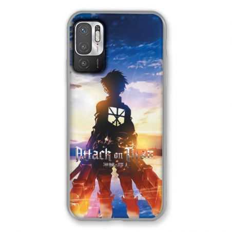 Coque Pour Xiaomi Redmi Note 10 5G Manga Attaque Titans Soleil