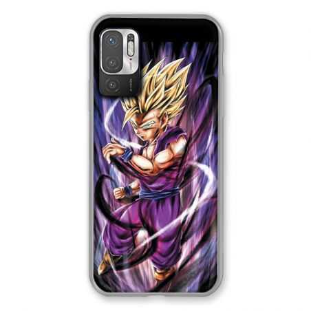 Coque Pour Xiaomi Redmi Note 10 5G Manga Dragon Ball Sangohan Violet