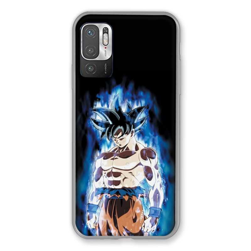 Coque Pour Xiaomi Redmi Note 10 5G Manga Dragon Ball Sangoku Noir