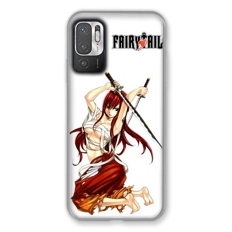 Coque Pour Xiaomi Redmi Note 10 5G Manga Fairy Tail Erza