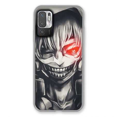 Coque Pour Xiaomi Redmi Note 10 5G Manga Kaneki Noir
