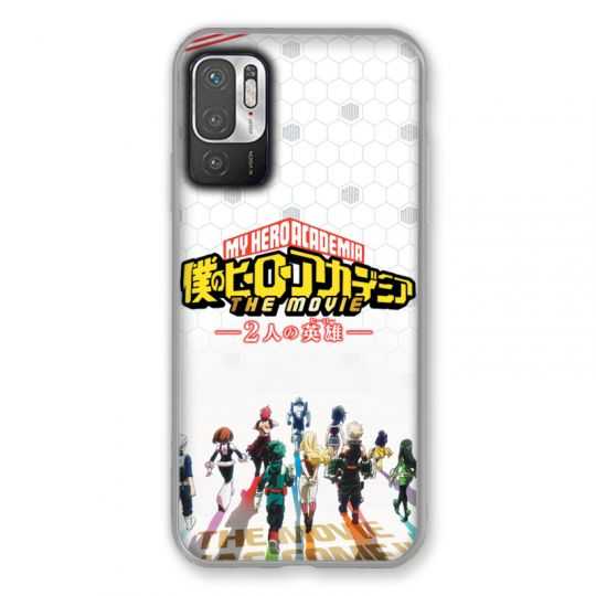 Coque Pour Xiaomi Redmi Note 10 5G Manga My Hero Academia Blanc