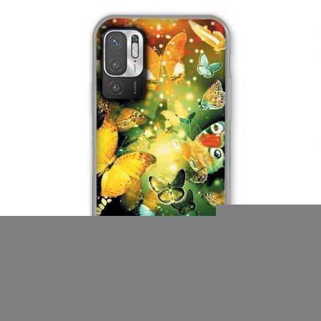 Coque Pour Xiaomi Redmi Note 10 5G Papillon Jaune