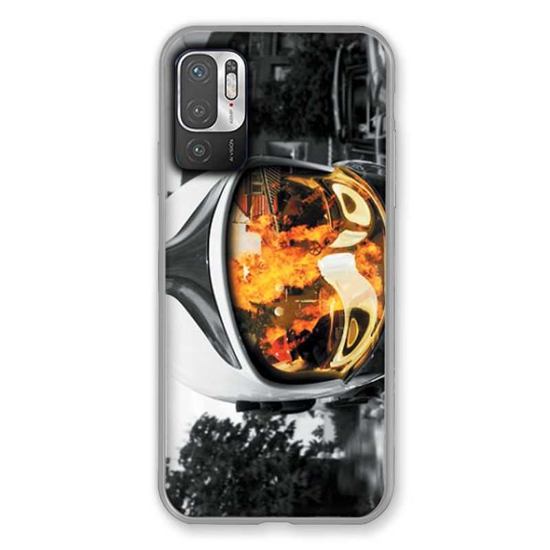Coque Pour Xiaomi Redmi Note 10 5G Pompier Casque Feu