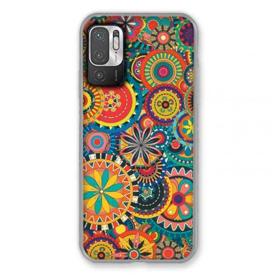 Coque Pour Xiaomi Redmi Note 10 5G Psychedelic Roue