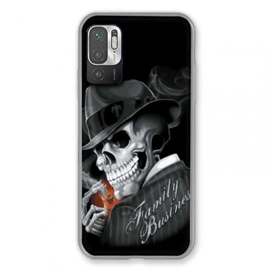 Coque Pour Xiaomi Redmi Note 10 5G Tete de Mort family business
