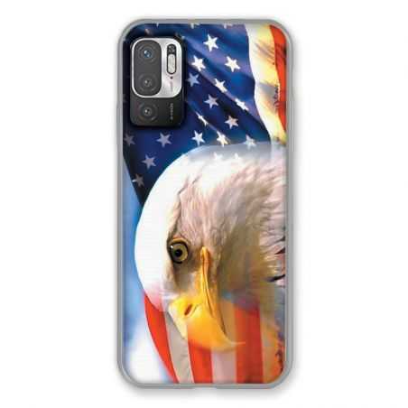 Coque Pour Xiaomi Redmi Note 10 5G Amerique USA Aigle