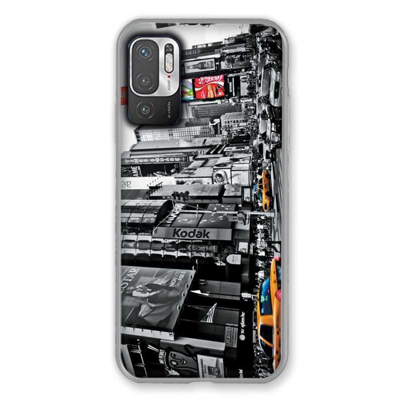 Coque Pour Xiaomi Redmi Note 10 5G Amerique USA New York Taxi