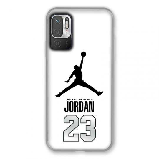 Coque Pour Xiaomi Redmi Note 10 5G Jordan 23 Blanc