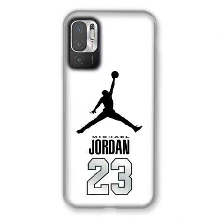Coque Pour Xiaomi Redmi Note 10 5G Jordan 23 Blanc