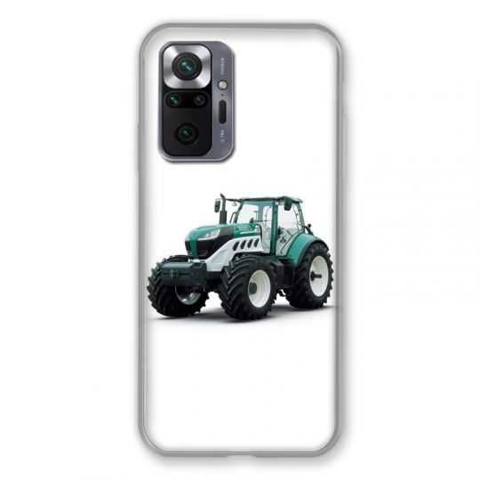 Coque Pour Xiaomi Redmi Note 10 Pro 5G Agriculture Tracteur Blanc