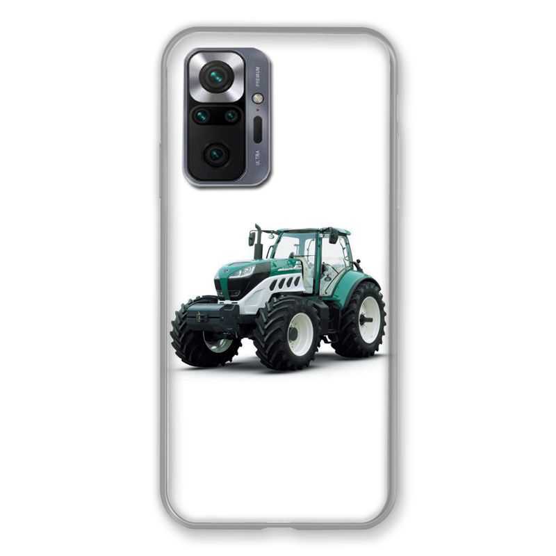 Coque Pour Xiaomi Redmi Note 10 Pro 5G Agriculture Tracteur Blanc