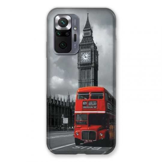 Coque Pour Xiaomi Redmi Note 10 Pro 5G Angleterre London Bus