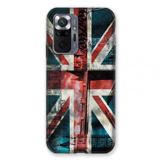 Coque Pour Xiaomi Redmi Note 10 Pro 5G Angleterre UK Jean's